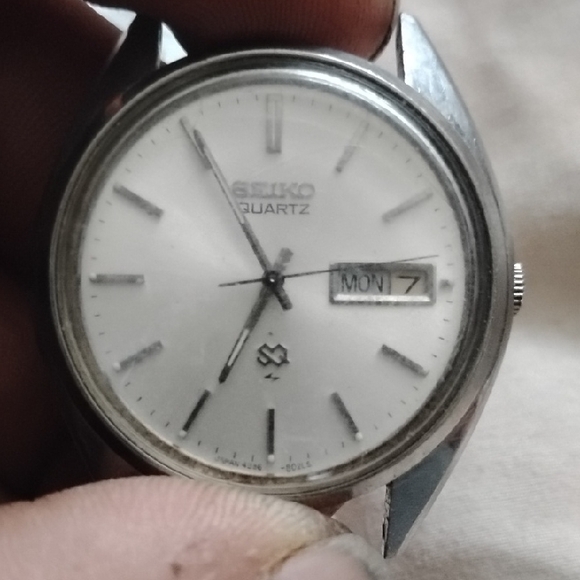 Seiko SQ Silver Dial Quartz Watch - Picture 1 of 7